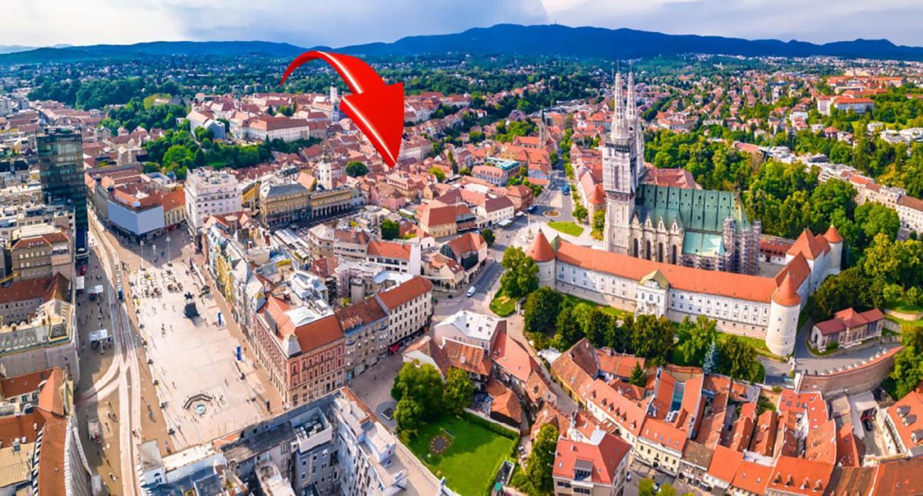 Candy Rose Lux Zagreb Centre Екстериор снимка